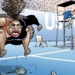 Serena Williams karikatürüne 'ırkçılık' suçlaması