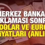Merkez Bankası faiz kararını açıkladı! Dolar, euro, altın ne kadar oldu?