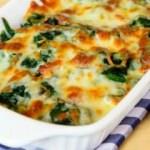 Patatesli ıspanak graten