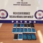 Patnos'ta kaçakçılık operasyonu
