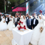 Fatma Şahin Gaziantep'te 50 çiftin nikahını kıydı!