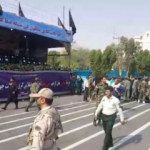 İran'daki saldırı anı kamerada