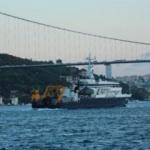 Rus arama-kurtarma gemisi boğazdan geçti