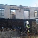 Muğla'da ev yangını