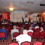 Y&uuml;k&uuml;ml&uuml;lere afetle başa &ccedil;ıkma semineri verildi