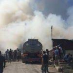 Adana'da fabrika yangını: Yaralı iş&ccedil;iler var