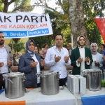 AK Parti Tire Kadın Kollarının aşure etkinliği