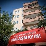 Bursa'da kolonunda çatlaklar oluşan 5 katlı binanın boşaltılması
