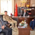 İl Jandarma Komutanı Tataroğlu'ndan Hastaoğlu'na ziyaret