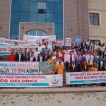 Afşin'de "Dünya Yürüyüş Günü" etkinliği