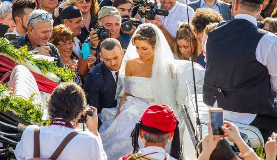 Maria Menounos, köy düğünü yaptı