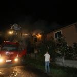 Düzce'de ev yangını