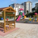 G&uuml;l&uuml;&ccedil; Beldesi'nde her mahalleye park yapıldı