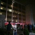 Samsun'da hastane yangını