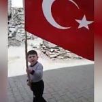 Asker oğlu minik Muhammet'ten Gündoğdu Marşı