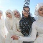 '15 Temmuz Destanı'nı gelinliğe işledi