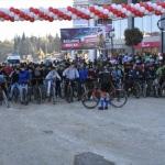 Manisa'da "Cumhuriyet İçin Pedalla" bisiklet turu
