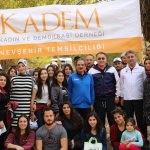 KADEM'den vadi yürüyüşü etkinliği
