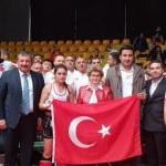 Avrupa Kick Boks Şampiyonu Çiğdem Kırvaç'a tebrik