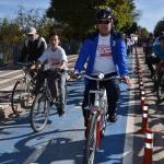 Dursunbey'de bisikletli Cumhuriyet Bayramı kutlaması