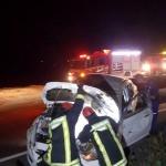Denizli'de otomobil şarampole devrildi: 4 yaralı
