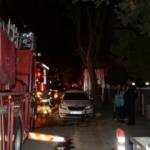 Kadıköy'de 15 katlı binada yangın