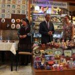 Tarihi külliyede ticaret kadınlara emanet