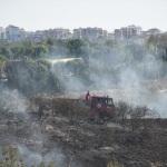 Antalya'da çalılık yangını