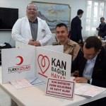 Adıyaman'da jandarma ekiplerinden kan bağışı