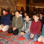 Gençler sabah namazında Selimiye Camisi'nde buluştu