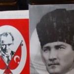 Atatürk portresiyle para toplayan şahsa gözaltı