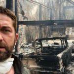 Dünyaca ünlü oyuncu Gerard Butler'in evi küle döndü