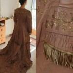 300 yıllık gelinlik hayran bırakıyor