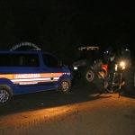 Manisa'da devrilen römorkun altında kalan kişi öldü