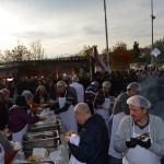 Tekirdağ'da vatandaşlara balık ekmek dağıtıldı