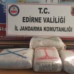 Edirne'de uyuşturucu operasyonu