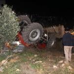Hatay'da traktör devrildi: 1 ölü