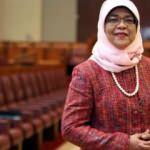 İlk tesettürlü Cumhurbaşkanı Halime Yakub büyük ilgi gördü