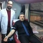 Emniyet Müdürü ve Jandarma Komutanından kan bağışı