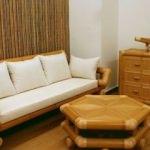Bambu salon dekorasyonu 