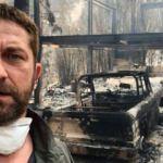 Evi yanan Hollywood oyuncusu james Butler'e Filistin hatırlatması!