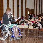 Kahramankazan'da engelli öğrenciler gösteri sundu