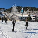 Özel öğrencilerin kayak merkezi gezisi