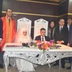 AK Parti Kadın Kolları engelli çifti evlendirdi