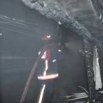 Pamukova'da kümes yandı