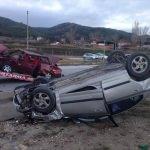 Burdur'da trafik kazası: 1 yaralı