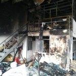 Düzce'de fabrika yangını