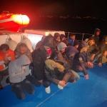 Muğla'da yelkenli teknede 44 düzensiz göçmen yakalandı