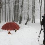 Fotoğrafçılar Domaniç dağlarına kamp kurdu