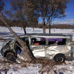 Uşak'ta hemzemin geçitte kaza: 1 yaralı